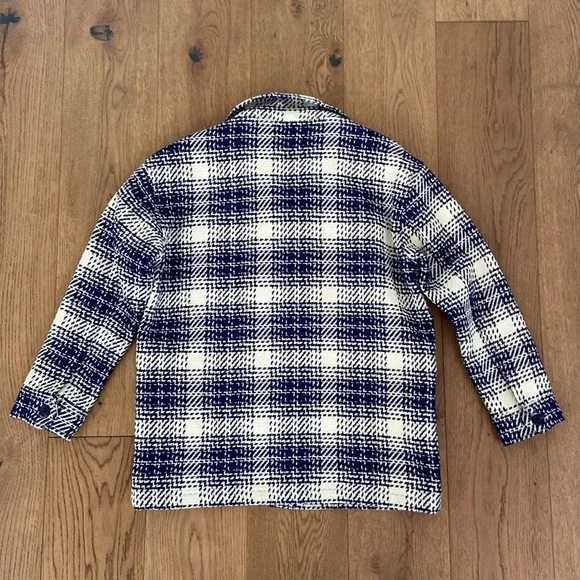 Outerknown Blue and White Plaid Jacket - Picture 9 of 11